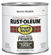 Rust-Oleum 7780730 Primer, Flat, White, 0.5 pt